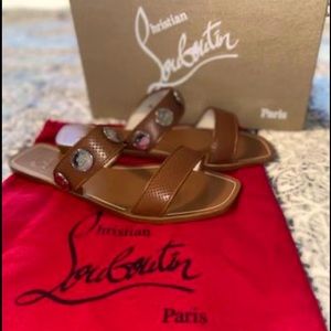 Christian Louboutin Red Bottom Sandals Size-40.5 (10.5)